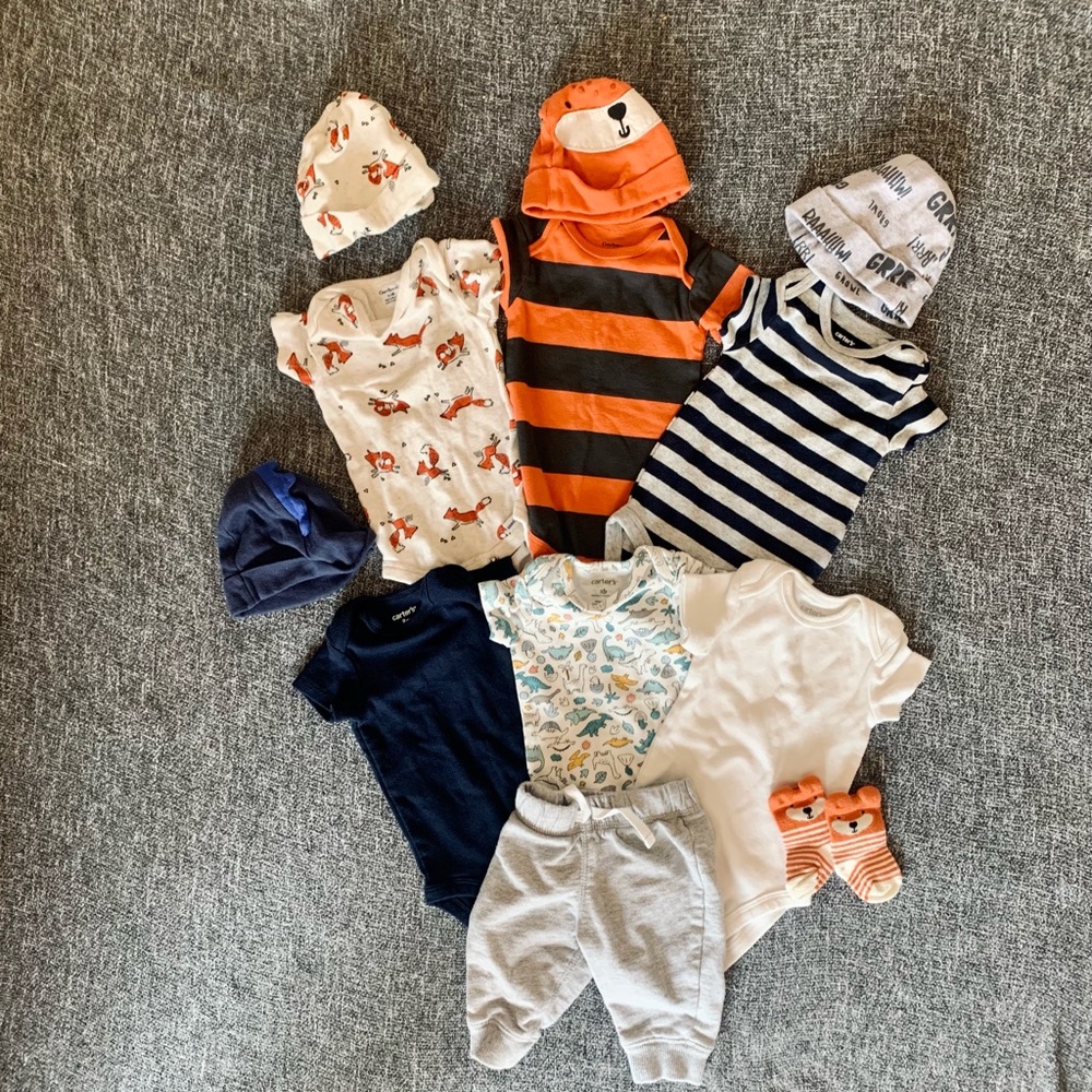baby bundle // size 0-3 mo
